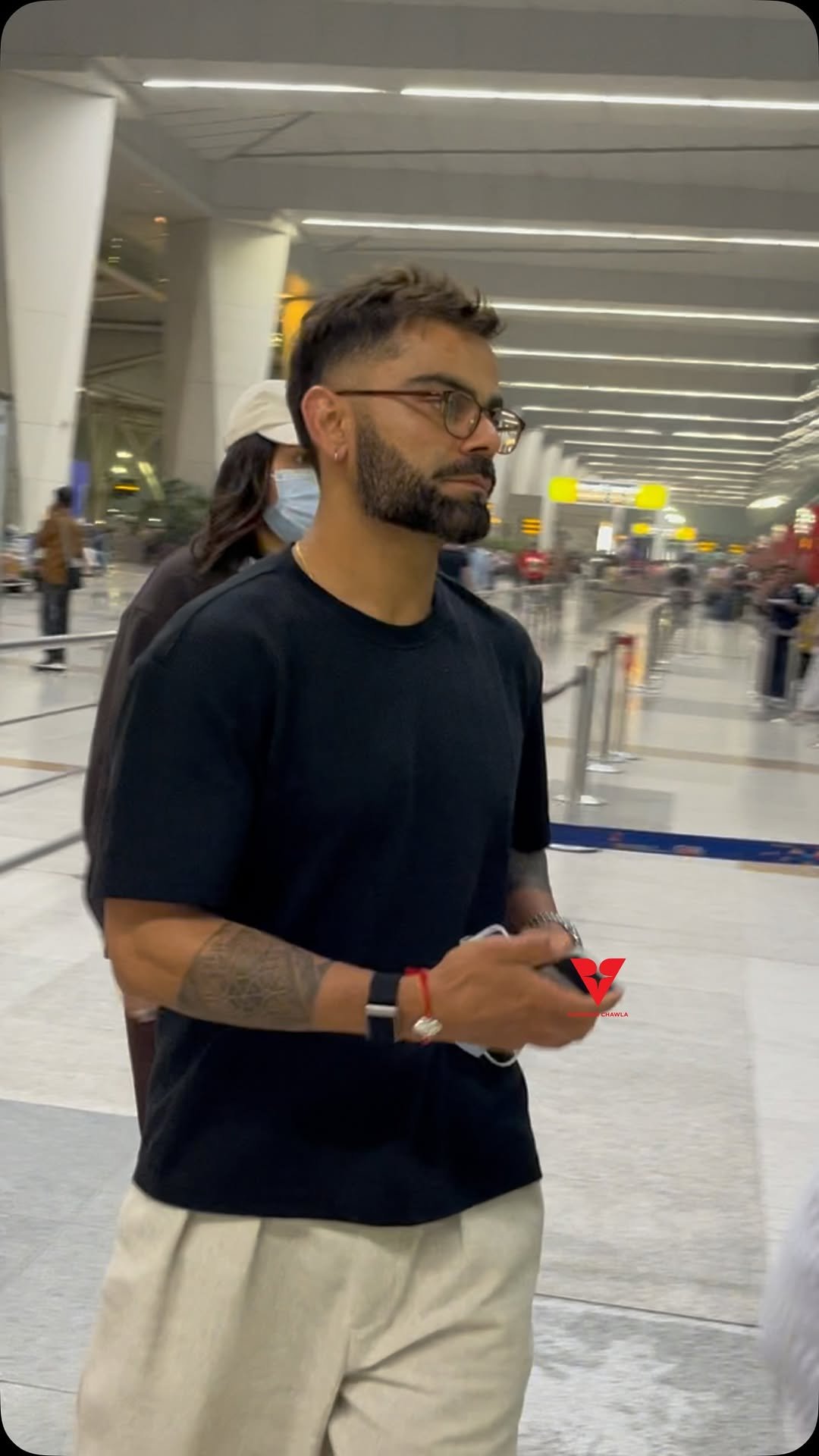 #Viratkholi wrist, his sister’s love, and a bond that lasts forever 🥹❤️