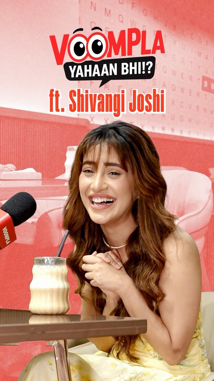 Cappuccino later, interrogation first😭 Shivangi Joshi’s coffee was brewed. So were Voompla’s q